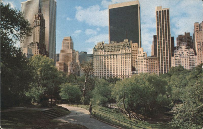 Fifth Avenue Skyline from Central Park, New York City