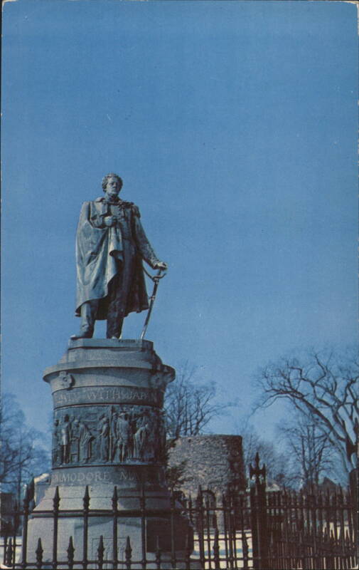 Statue of Commodore Matthew C. Perry, Touro Park Newport Rhode Island