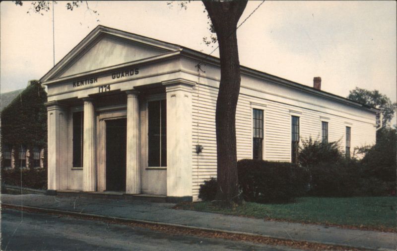 Kentish Guards Armory, 1774, East Greenwich, RI Rhode Island