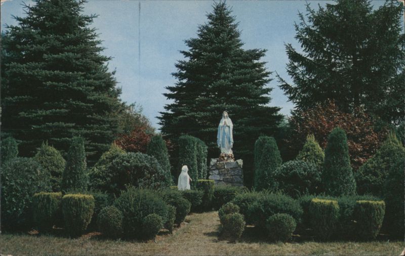 Our Lady of Lourdes Shrine, Mt. St. Rita Convent Cumberland Rhode Island