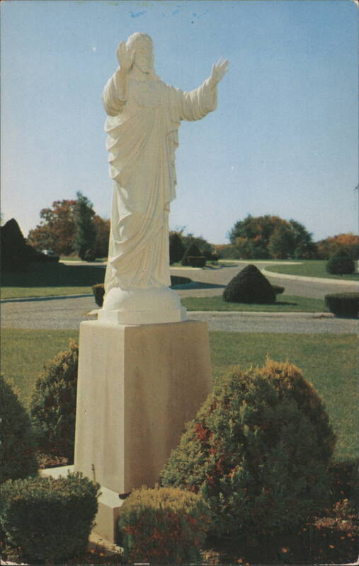 Statue of the Sacred Heart, Mt. St. Rita Convent Cumberland Rhode Island