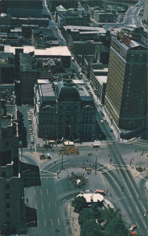 Providence City Hall and Kennedy Plaza, Providence, RI Rhode Island
