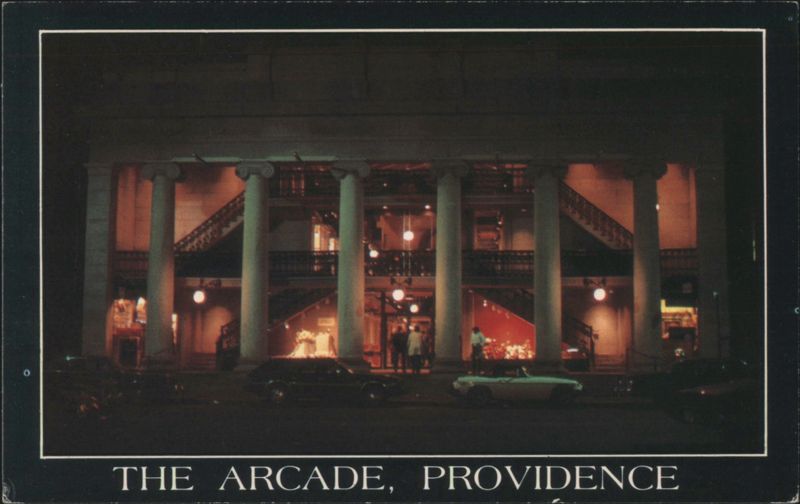The Arcade at Night, Providence, RI Rhode Island Bob Ward