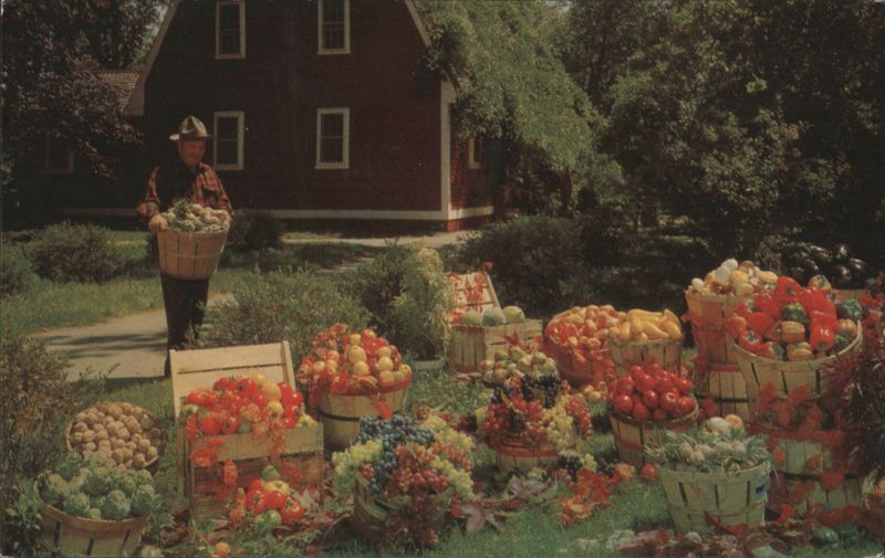 California Artificial Flower Co. Produce Display Providence Rhode Island