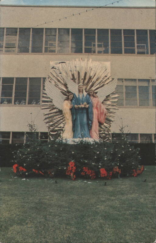 California Artificial Flower Co. Christmas Display, 1968 Providence Rhode Island