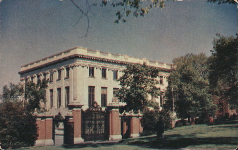 John Hay Library & Van Wickle Gates, Brown University Providence Rhode Island