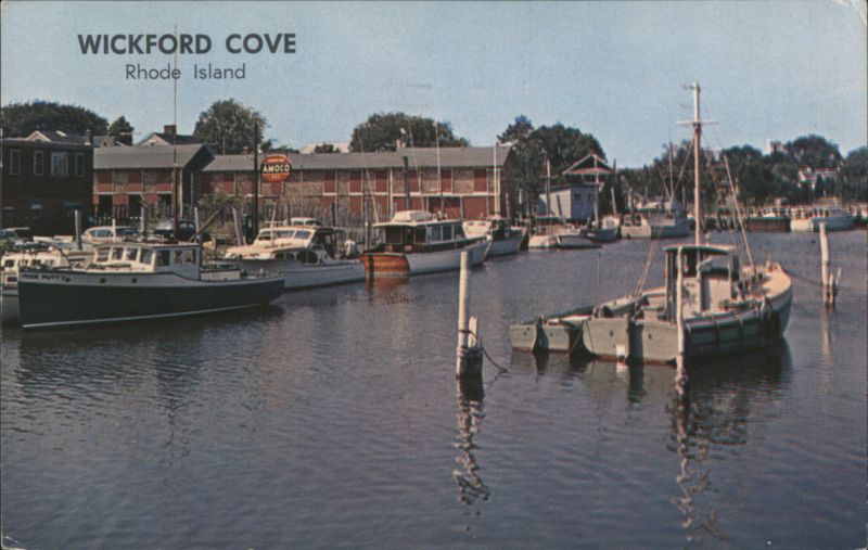 Wickford Cove Harbor, North Kingstown, RI Rhode Island