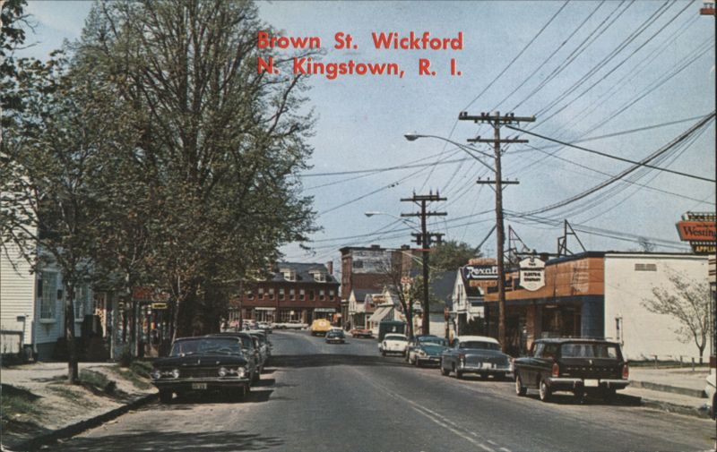 Brown Street, Wickford, North Kingstown, RI Rhode Island