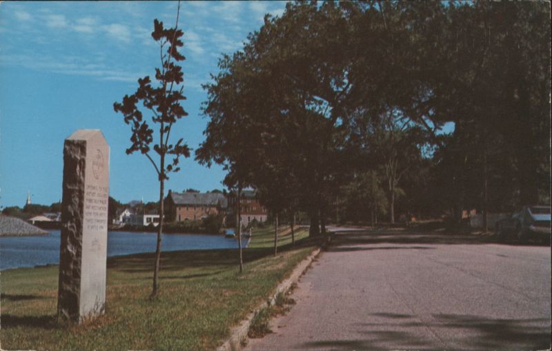 Site of Silas Greenman's Shipyard, Westerly, RI Rhode Island