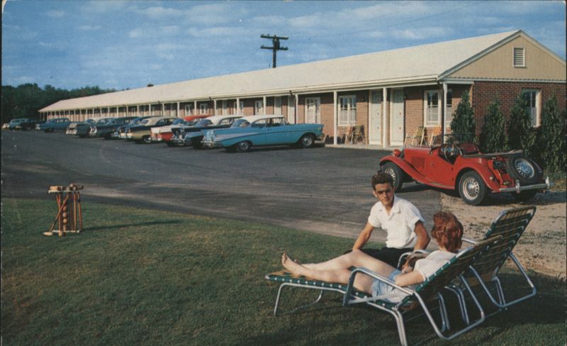 Esquire Motel, 4 Miles East of Providence on Route 6 Seekonk Massachusetts
