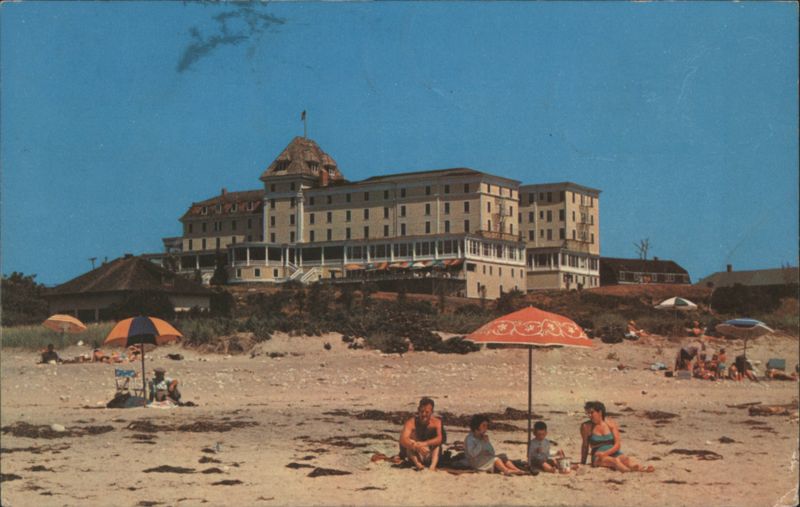 Ocean House from Bathing Beach, Watch Hill, RI Rhode Island