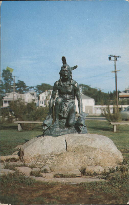 Statue of Chief Ninigret, Watch Hill, RI Rhode Island