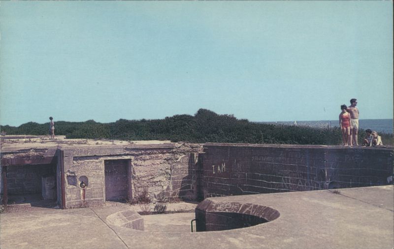 Ruins of Fort Mansfield, Watch Hill, RI Rhode Island