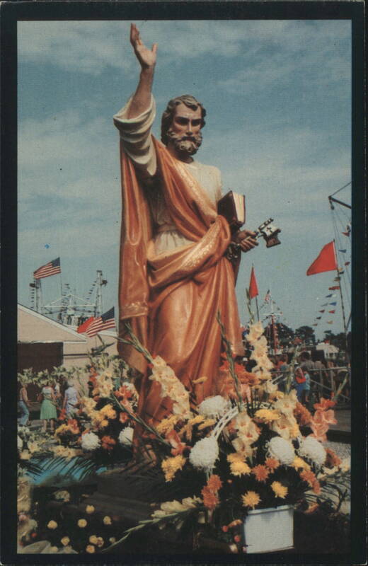 Statue of St. Peter, Patron Saint of Fishermen Watch Hill Rhode Island