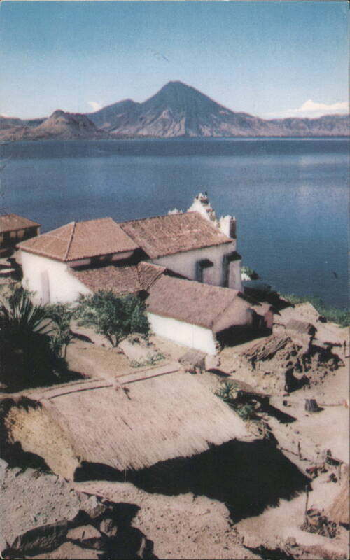 View of Lake Atitlán from San Antonio Palopó, Guatemala