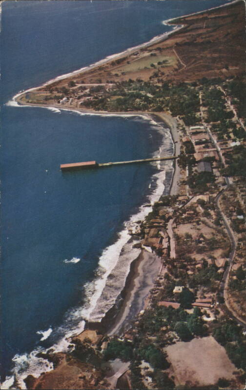 Aerial View of Port of La Libertad, El Salvador Herbert Lanks