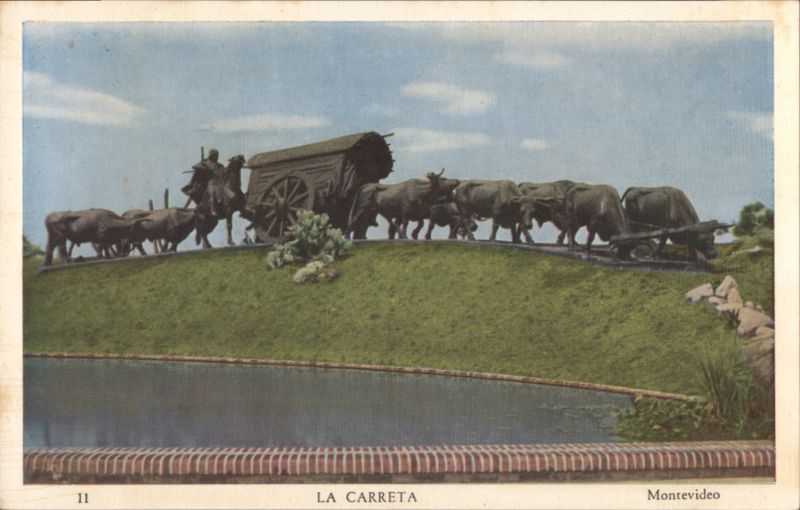 La Carreta Monument, Montevideo Uruguay