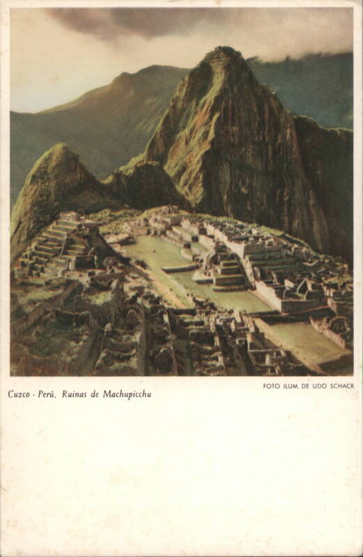Ruinas de Machupicchu, Cuzco, Perú Peru Udo Schack