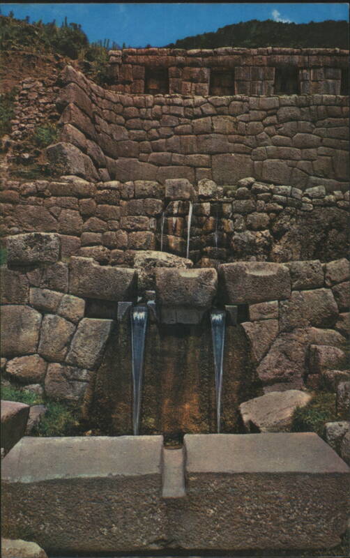 Tampumachay, Ceremonial Inca's Bath, Cuzco Peru