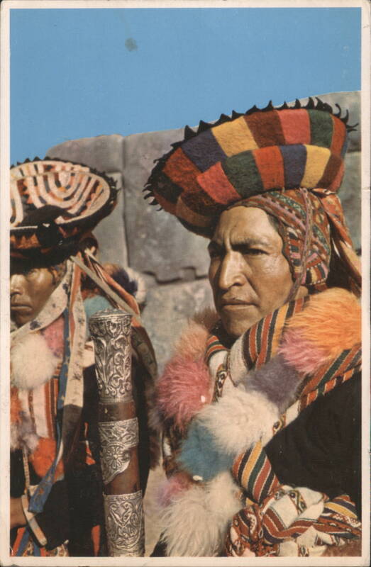 Native Mayor in Traditional Dress, Cusco, Peru Cuzco