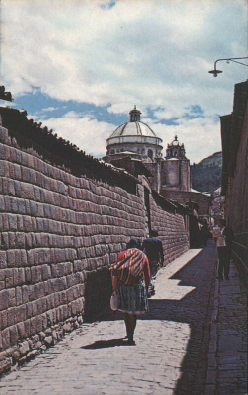 Calle de Loreto with Inca Walls, Cuzco, Peru Julio Corbacho