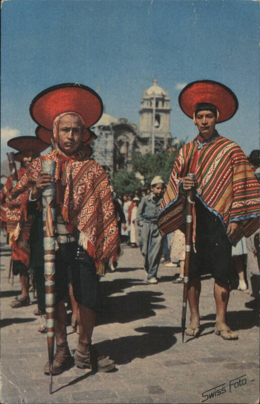 Alcaldes of Pisac, Inti Raymi Festival, Cuzco, Peru