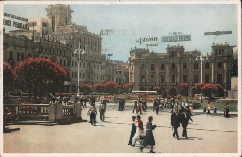 Plaza San Martín, Lima, Peru