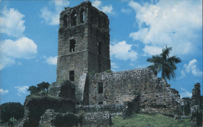 Ruins of the Cathedral in Old Panama Panamá La Vieja