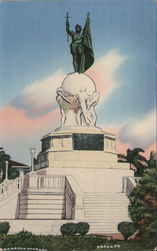 Estatua De Balboa, Panama City, Panama