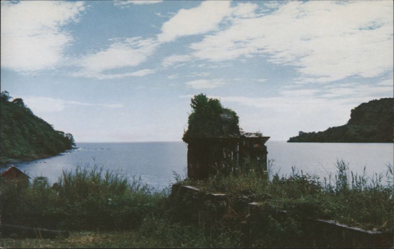 Ruins of Fortifications, Porto Bello, Panama Foto Flatau
