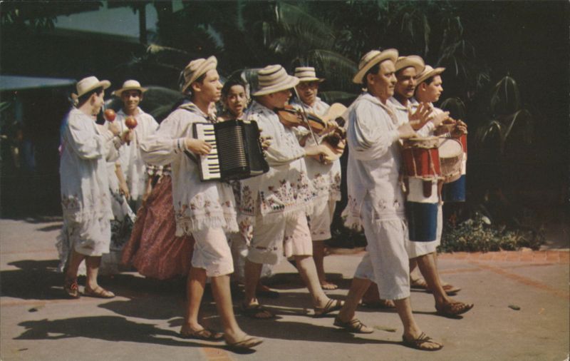 Folkloric Entertainers in Traditional Costumes, Panama