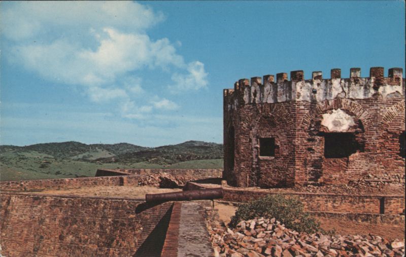 Old Spanish Fort at Vieques, Puerto Rico