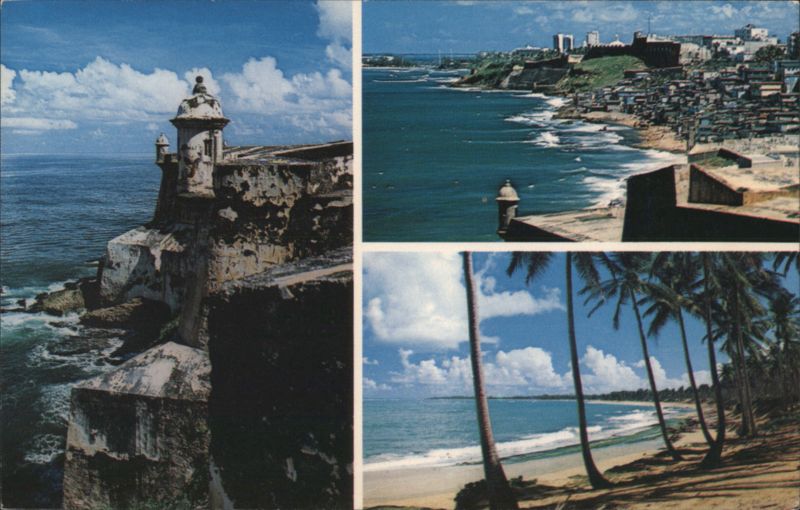 Three Views of San Juan, Puerto Rico Herbert E. Miller
