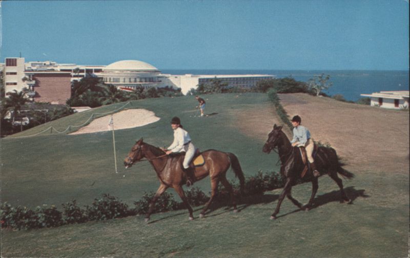 Horse Riding & Golf at El Conquistador Hotel Las Croabas Puerto Rico