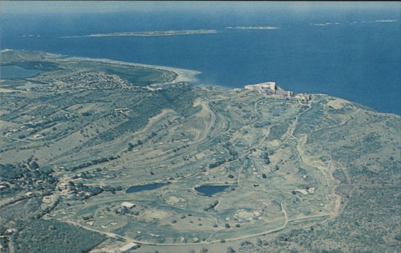 Aerial View of El Conquistador Golf Course, Las Croabas Puerto Rico