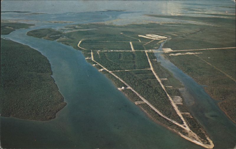 Airview of Hawksbill Creek, Queens Cove Freeport Bahamas