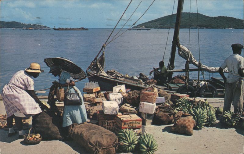 Waterfront Vendors, St. Thomas, Virgin Islands US Virgin Islands