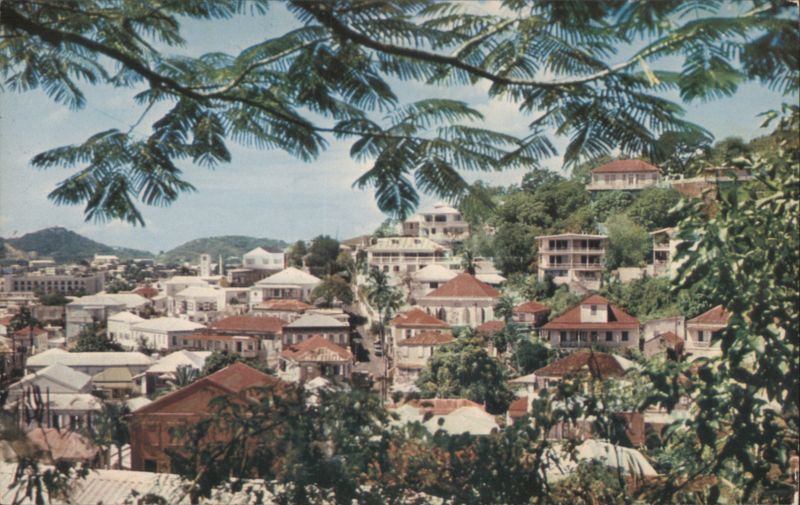 View of Charlotte Amalie, St. Thomas Virgin Islands U.S. Virgin Islands