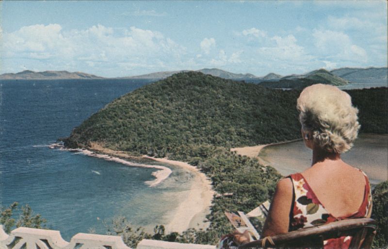 View of Mandahl Bay from Bali Hai Hotel, St. Thomas Virgin Islands U.S. Virgin Islands