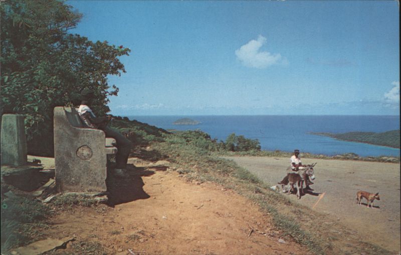 Drake's Seat Lookout Over Magens Bay, St. Thomas Virgin Islands U.S. Virgin Islands