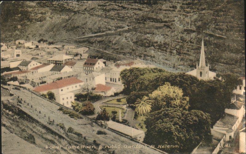 Lower Jamestown & Public Gardens, St. Helena Saint Helena
