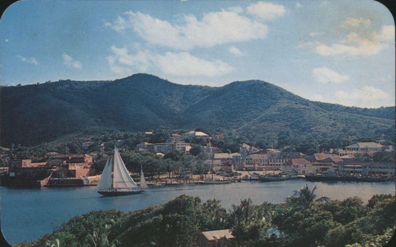 View of National Park Site, Christiansted, St. Croix Virgin Islands U.S. Virgin Islands