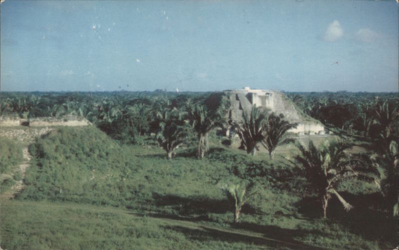 Maya Indian Ruins at Alton, British Honduras Belize