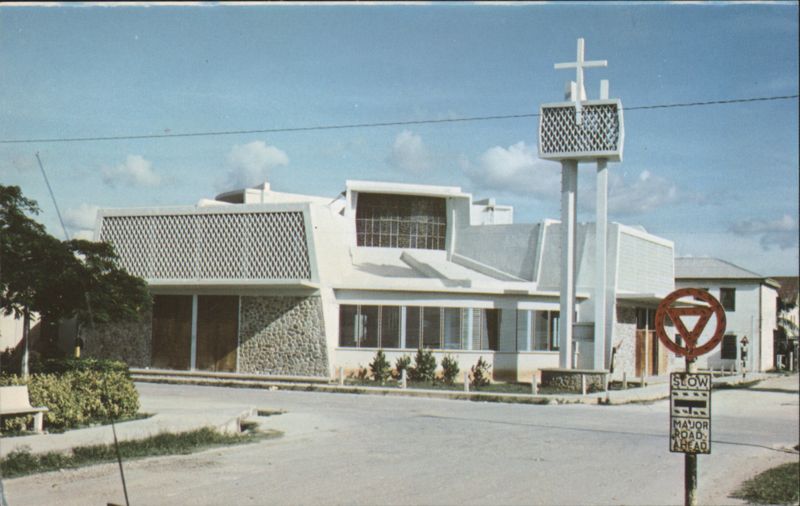 Ultra Modern Roman Catholic Church, Corozal Town, Belize