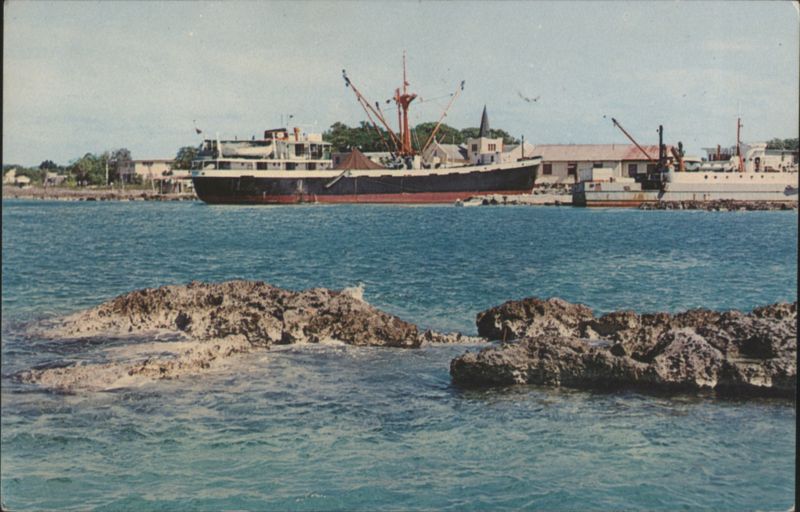 View of the Port at Georgetown, Grand Cayman Cayman Islands