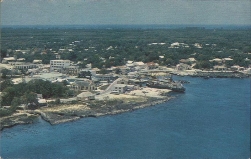 Aerial shot of Georgetown, Grand Cayman Cayman Islands