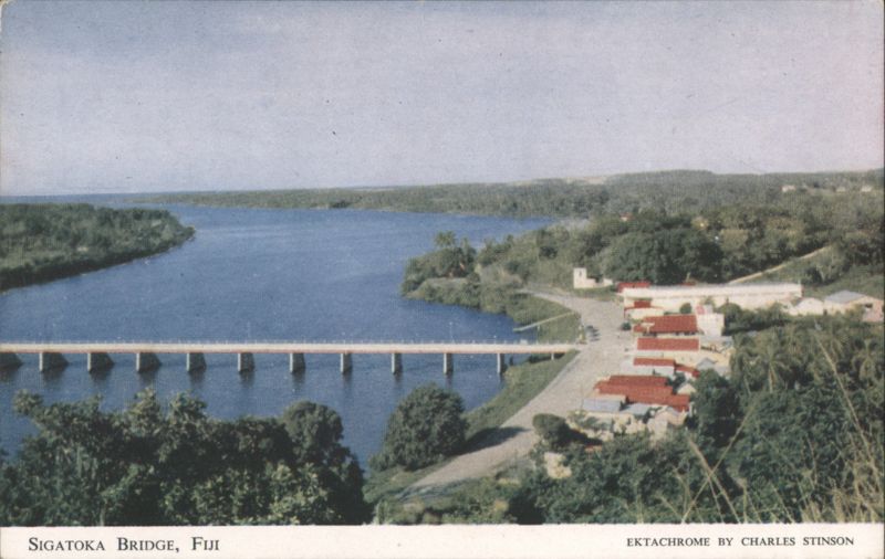 Sigatoka Bridge, Fiji Charles Stinson South Pacific
