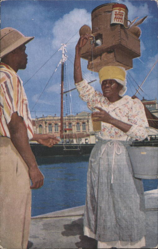 Mauby Woman, Bridgetown, Barbados Charles Allmon Caribbean Islands