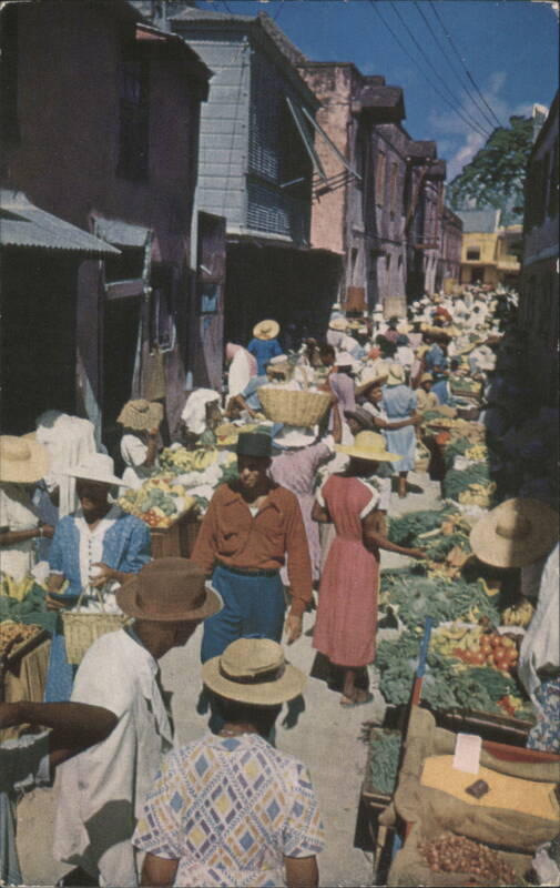 Vegetable Market, Bridgetown, Barbados Charles Allmon