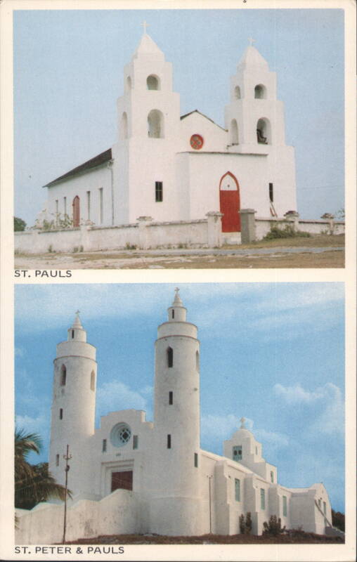 St. Pauls & St. Peter & Pauls Churches, Clarence Town Bahamas